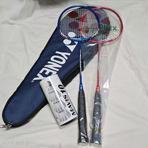 요넥스 GR-777 배드민턴 라켓 2개 + 셔틀콕 + 가방