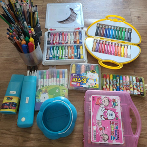 동아 파스넷 크레파스 색종이 색연필 미술도구 유아미술도구