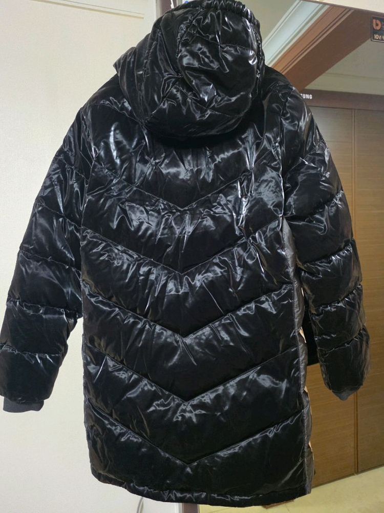 나이키 유광 롱패딩--3