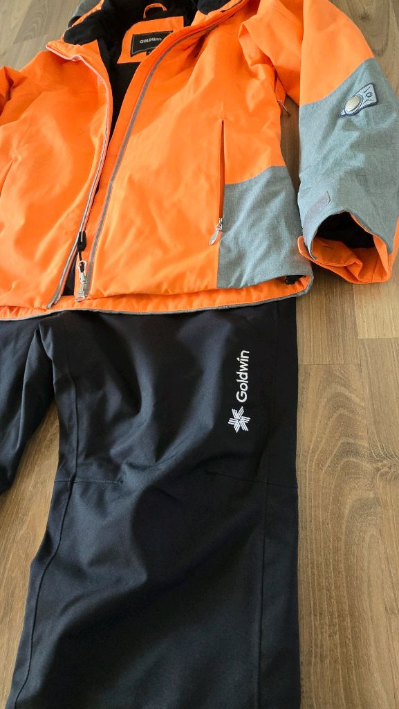 골드윈 여성 스키복 상의 M 하의 XS 세트--3