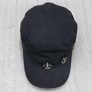 브로큰다운 군모 블랙 프리사이즈