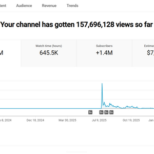 135만명 인증배지 구독자 유튜브 채널