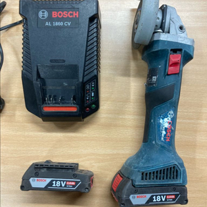 보쉬 GWS 18V-7 4인치 충전 그라인더 세트 이미지