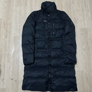 디젤 여성 클래식 와펜 덕다운 롱패딩 S/90