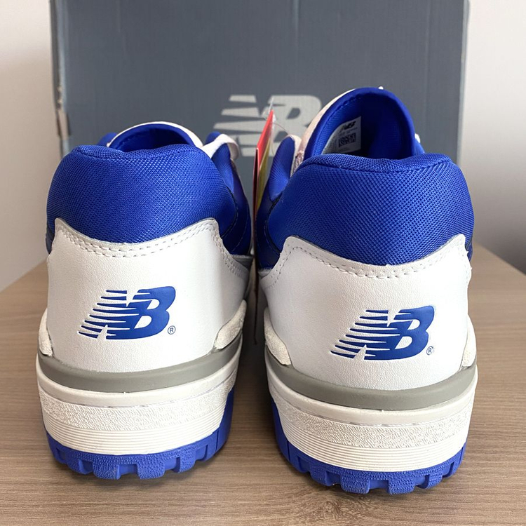 (새제품) 뉴발란스 550 화이트X블루 265,285mm 스니커즈 매장정품 이미지