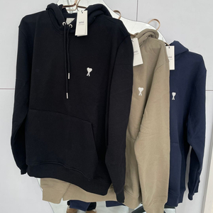 [새상품] [정품인증가능] 아미 화이트로고 후드티 남여공용 이미지