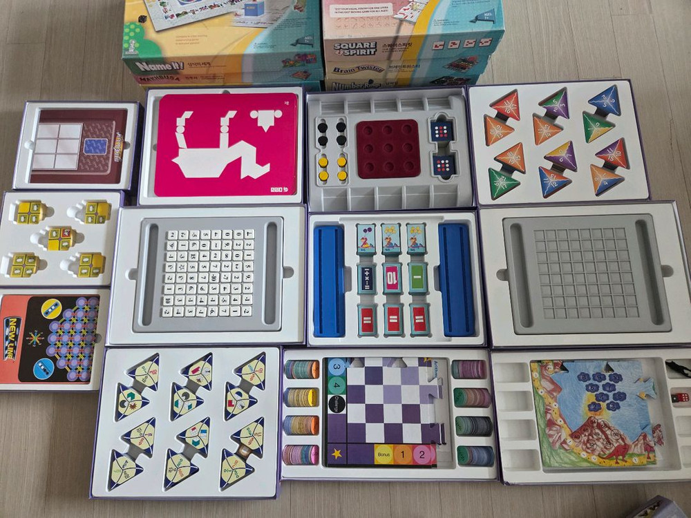 오르다 논리세트 18종(가이드북 포함)--2