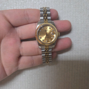 여성용 투톤 시계