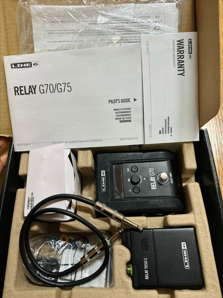 Line 6 Relay G70 무선 기타 페달(박스풀)--1