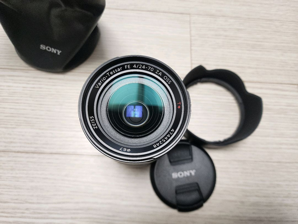 소니 정품 fe 24-70mm f4 za oss sel2470z 렌즈 판매합니다--4