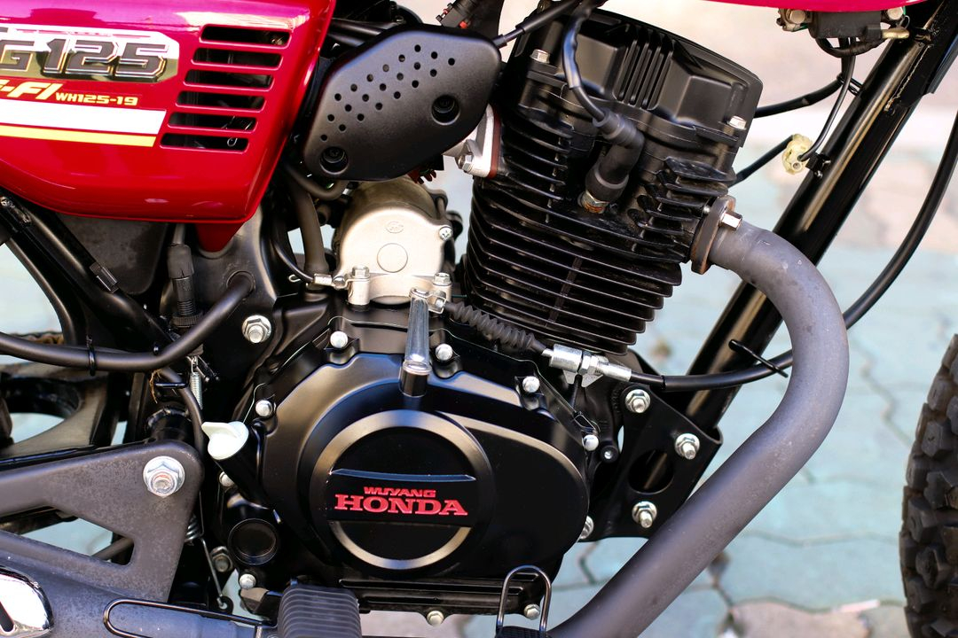 cg125 우양혼다 21년식 7173km 오토바이 판매합니다--7