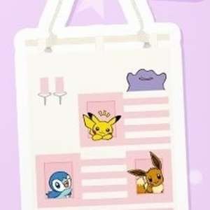 CU 메타몽 콜라보 포켓몬 벽걸이 포켓 (교환 메타몽 키캡키링) 이미지