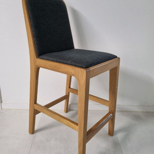 카레클린트 오크원목 패브릭 바체어 의자