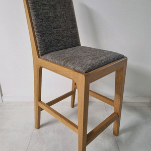 카레클린트 오크원목 패브릭 바체어 의자