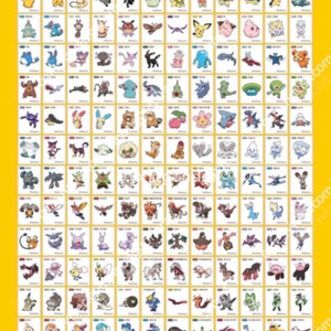 포켓몬 띠부씰시즌3 장당2,000원 판매해요 이미지