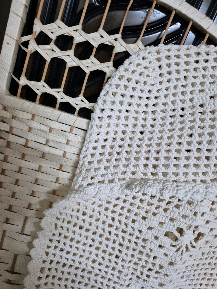 손뜨게 면소재자동차운전석커버프리 이미지