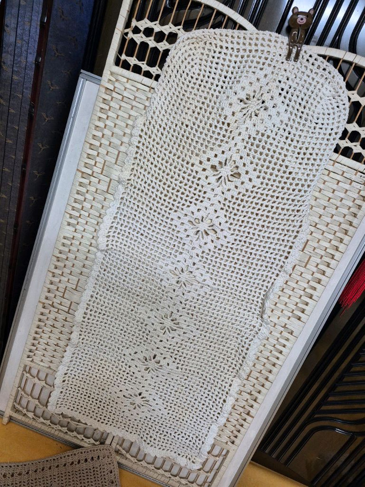 손뜨게 면소재자동차운전석커버프리 이미지