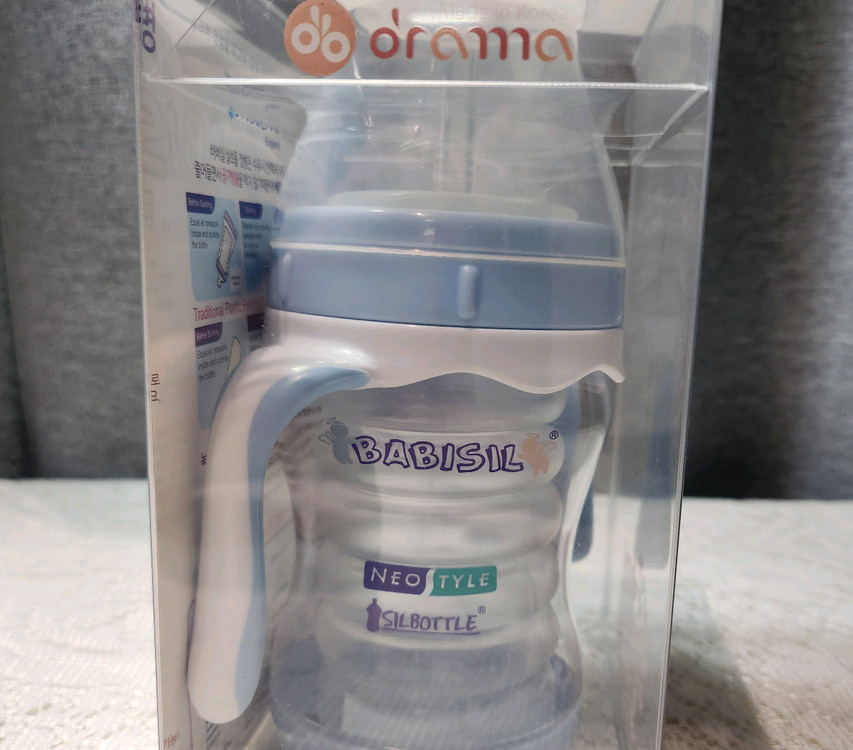 새제품)압소바 바비실 네오 실보틀 젖병 배앓이방지--2