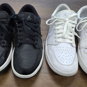 나이키 조던 1 로우 G 골프화 260mm 블랙+화이트 이미지