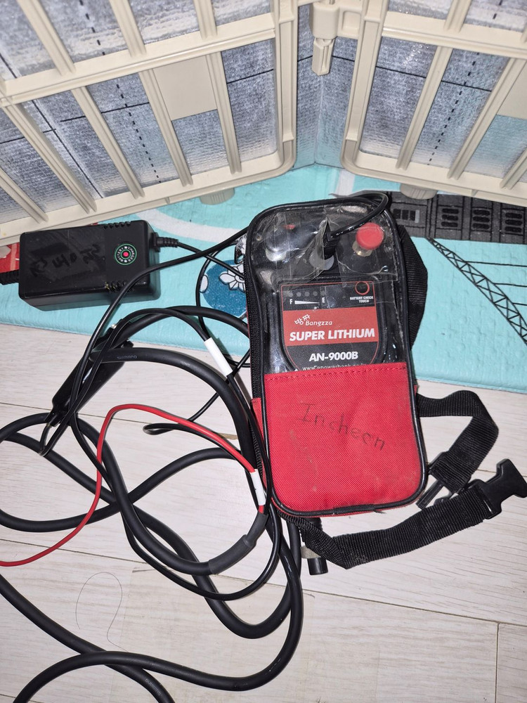 시마노 포스마스타 3000 전동릴, 전동릴배터리, 선상연결전원, 선상거치대--8