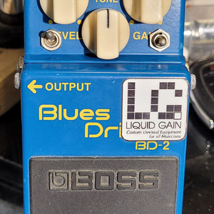 Blues Driver 리퀴드 게인(Liquid Gain) 모디