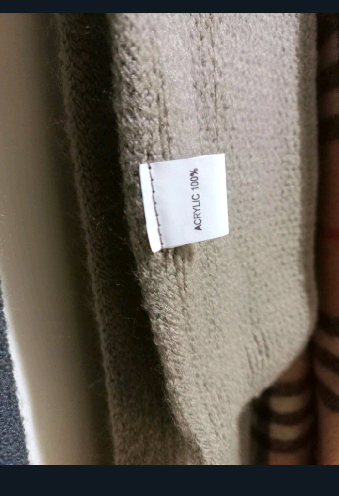 마리끌레르 체크 머플러, 쁘띠 니트 목도리 반값택포 이미지