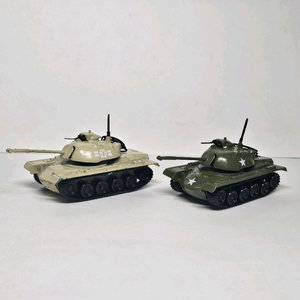 183 [모터맥스] 다이캐스트 1/87 M48 전차 미니카 2개 세트