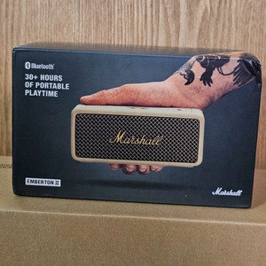 마샬 엠버튼2 블루투스 스피커 새상품