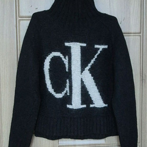 캘빈클라인 터틀넥 니트(여성) S