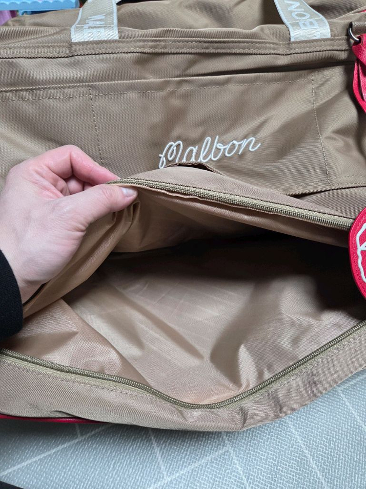 말본 보스턴백 골프백 캐디백 팝니다--6