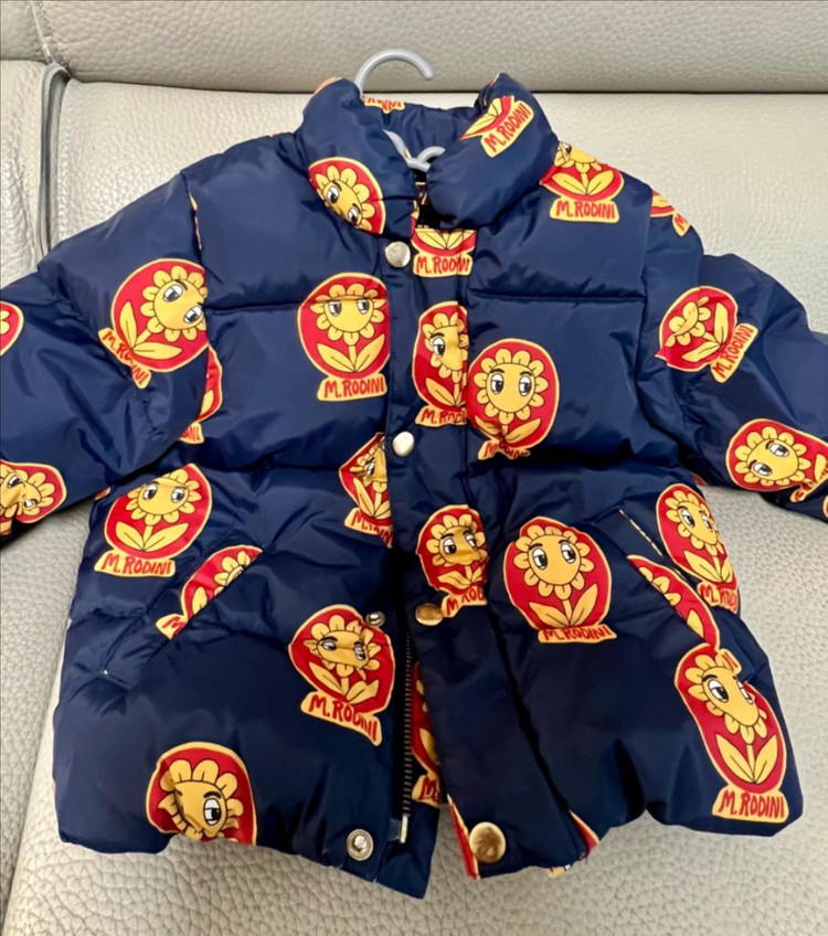 미니로디니 해바라기패딩 2-3y 유아점퍼--1