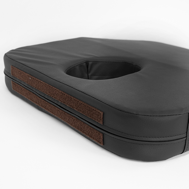 [창고정리새제품] 얼굴 가슴 베개 블랙 색상 새제품--3