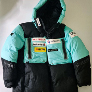 (100) 데상트 엑스퍼트 아우디 대장급 구스 패딩 노스페이스 히말라야