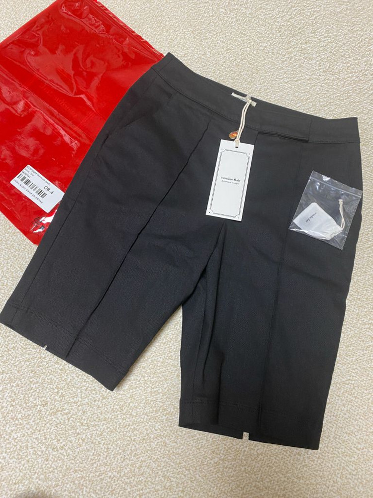 오버듀플레어 tight bermuda pants 새상품--5