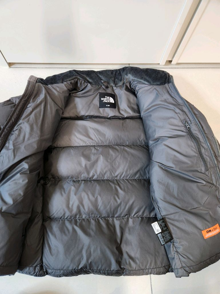 1번착용/노스페이스 마리온 온볼 패딩 남녀공용/다크 그레이/S 90사이즈--3