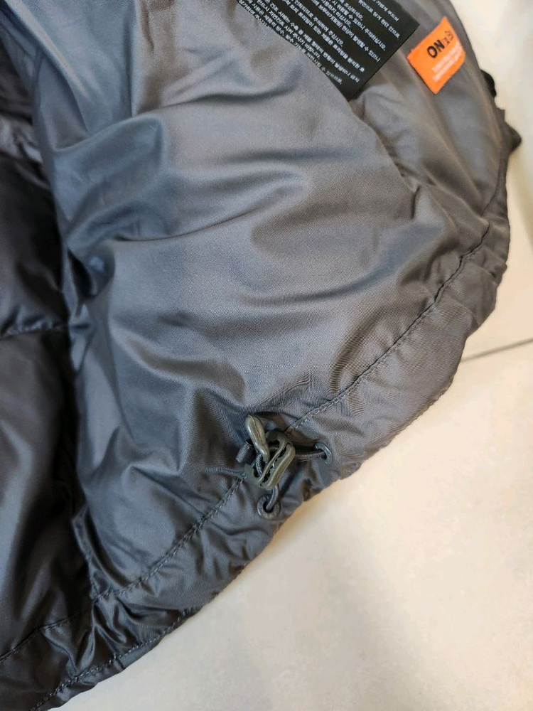 1번착용/노스페이스 마리온 온볼 패딩 남녀공용/다크 그레이/S 90사이즈--6