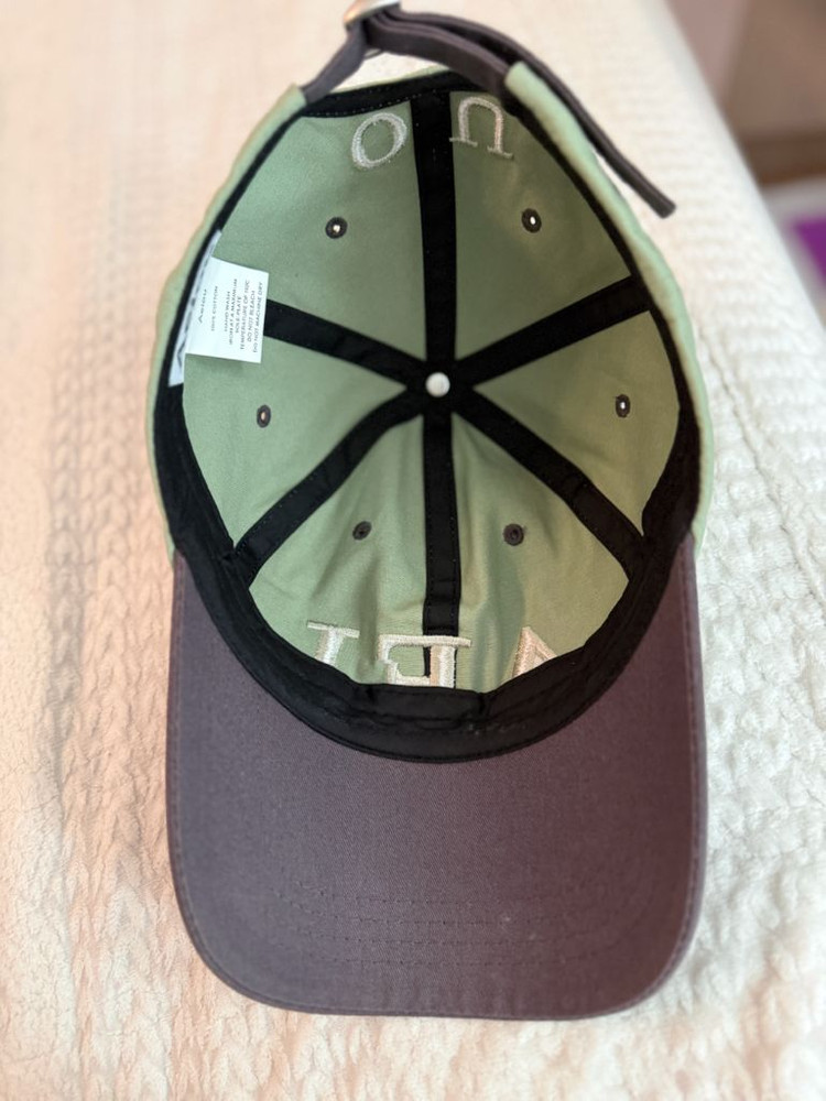 아에이오우 레터링 볼캡--4