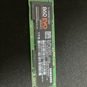 삼성 860evo 1tb m2 sata SSD