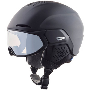 알피나 바이저 스키헬멧 ALTOV_BLACK
