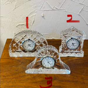 Edinburgh 빈티지 크리스탈 탁상시계 1