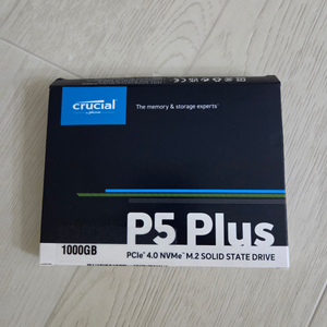 크루셜 p5 plus M.2 NVMe SSD 1TB