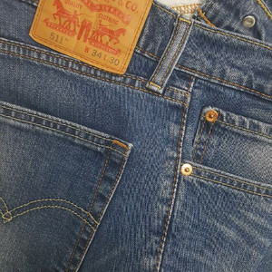 리바이스진511(해외판) 스판청바지 34인치(No.19)S급!