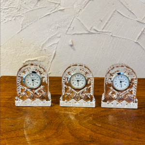 Edinburgh 빈티지 크리스탈 탁상시계 3