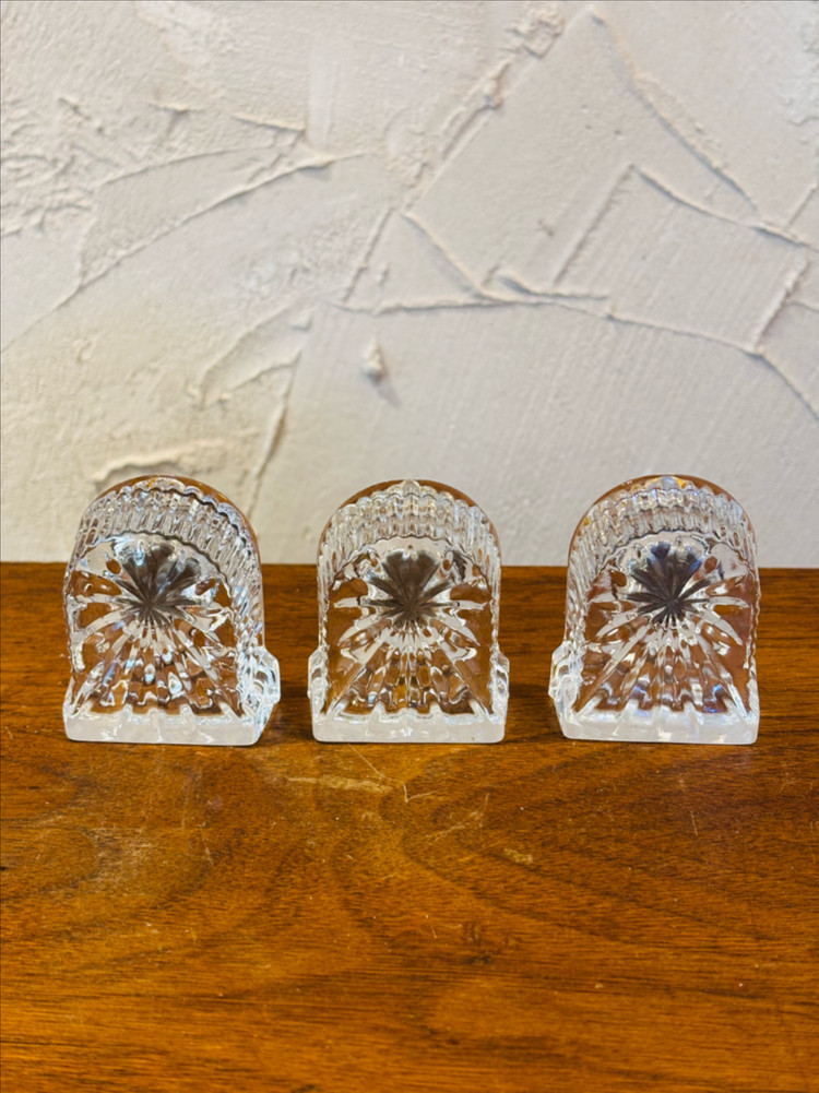 Edinburgh 빈티지 크리스탈 탁상시계 3--2