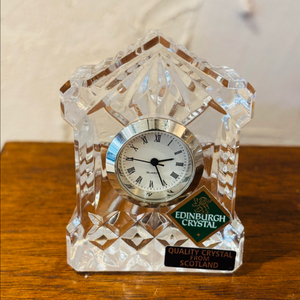 Edinburgh 빈티지 크리스탈 탁상시계 4