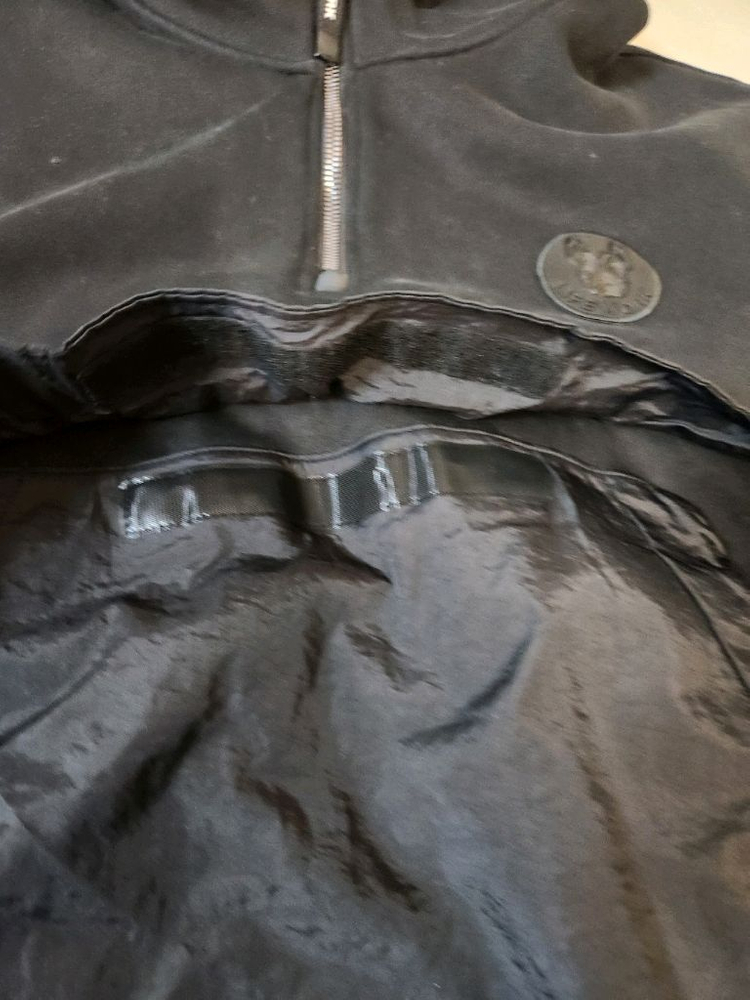 1번시착만한 새상품/라이프 워크 반후드 집업 기모후드 블랙/M사이즈--3