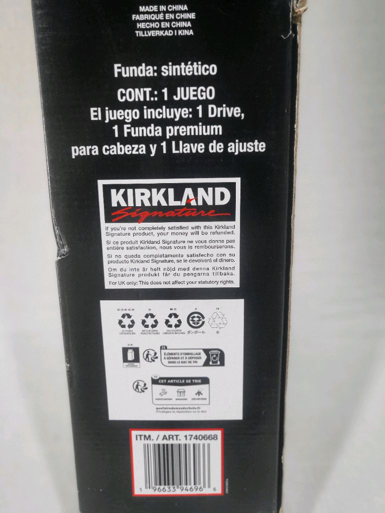 커클랜드 시그니처 드라이버 10.5도 강도 R 풀세트 이미지