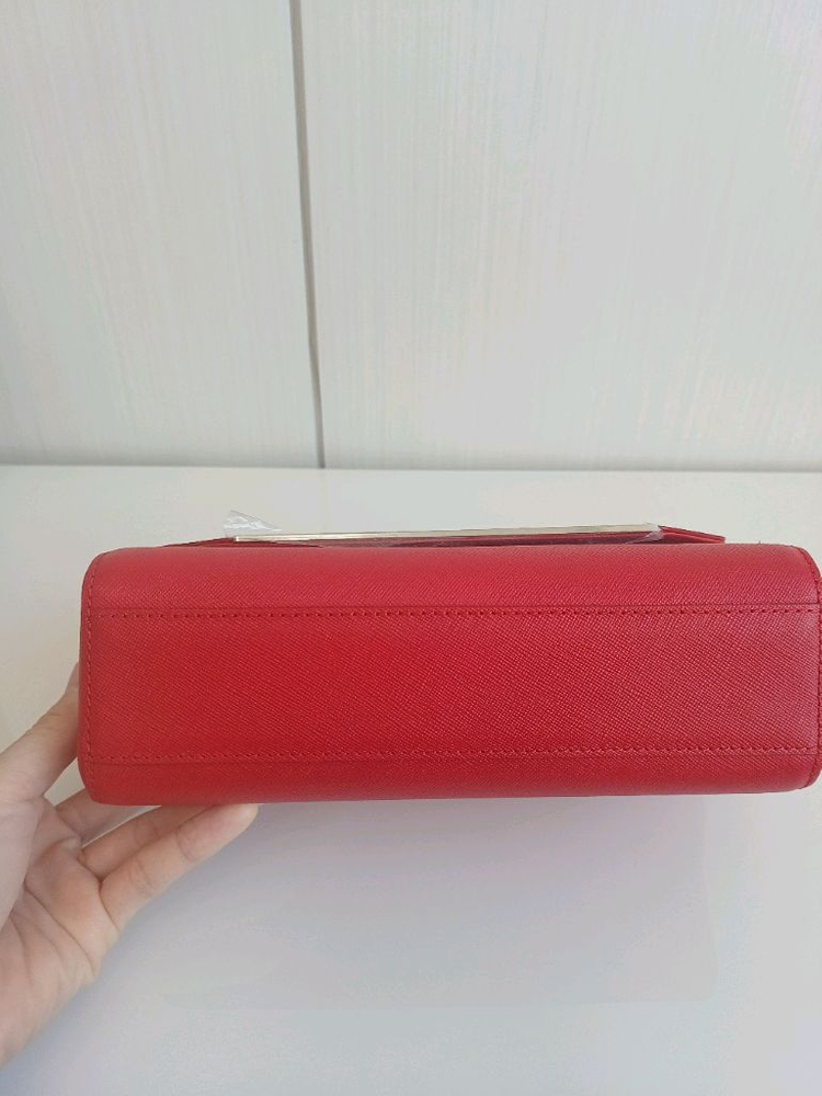 제이에스티나 골드체인 크로스백 (새것)--3