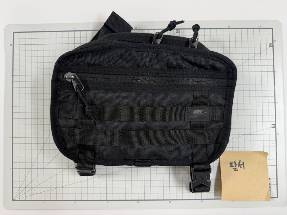 나이키코리아 NSW RPM 웨이스트백 힙색 블랙 (CQ3817-010) 실사용x--0