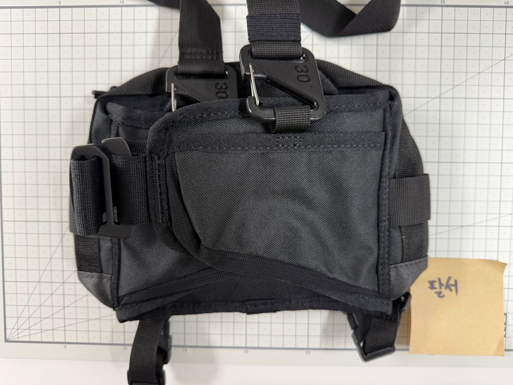 나이키코리아 NSW RPM 웨이스트백 힙색 블랙 (CQ3817-010) 실사용x--2